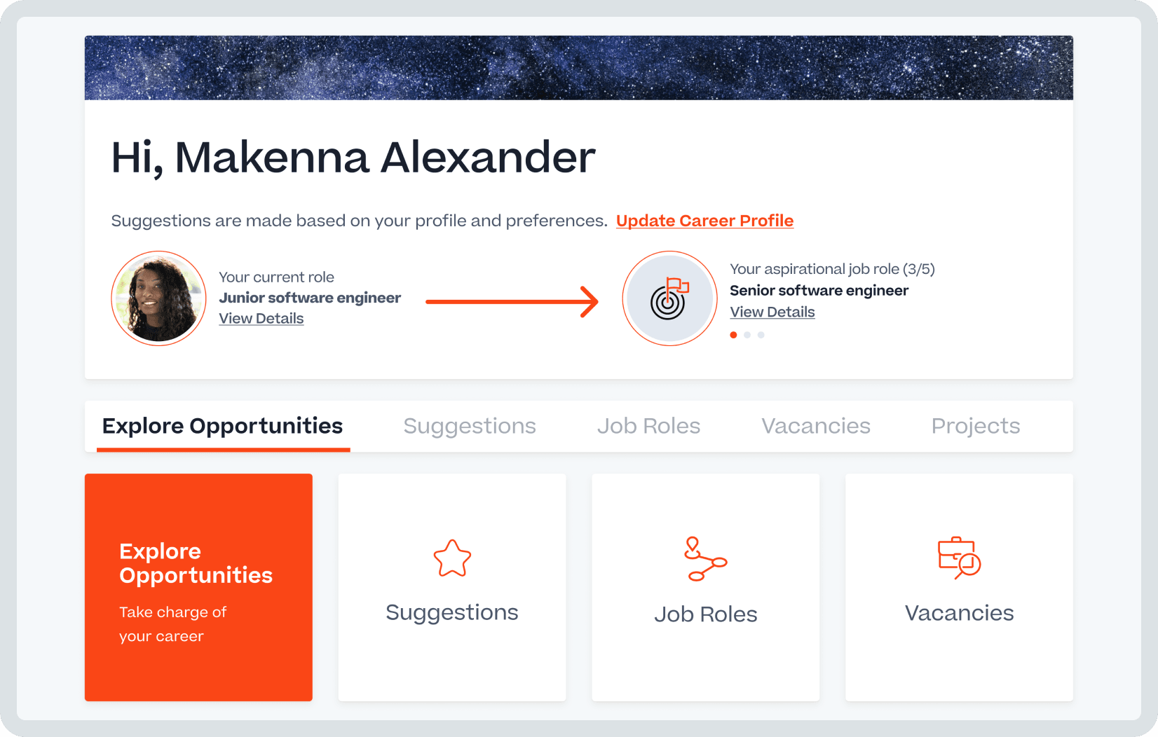 Product screen shot of Cornerstone Galaxy.