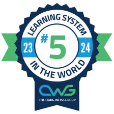 The Craig Weiss Group Top 20 Learning System in the World