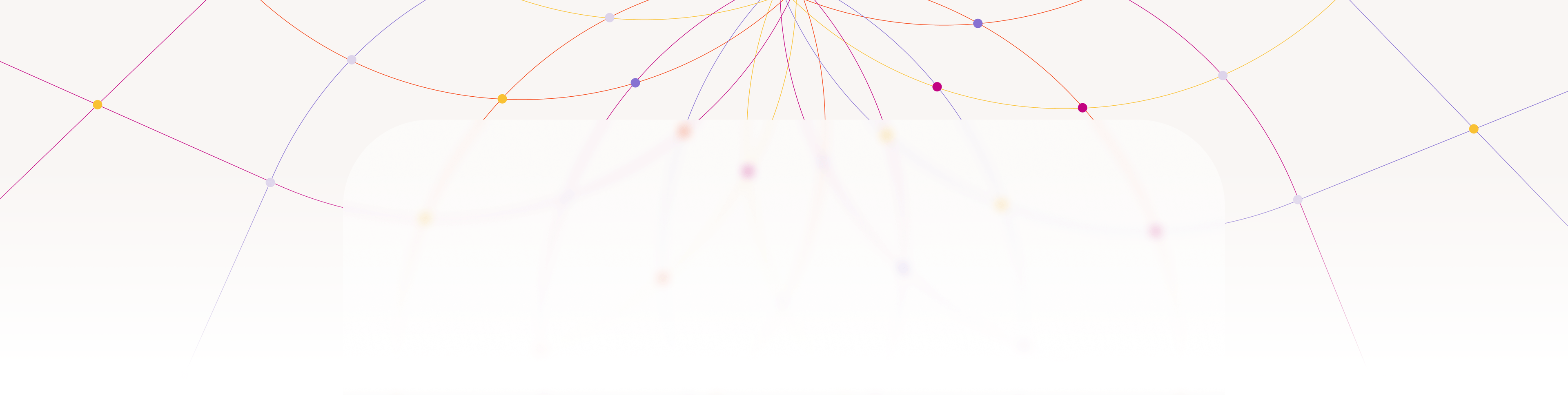Abstract background with faint pastel lines and dots creating a delicate network.