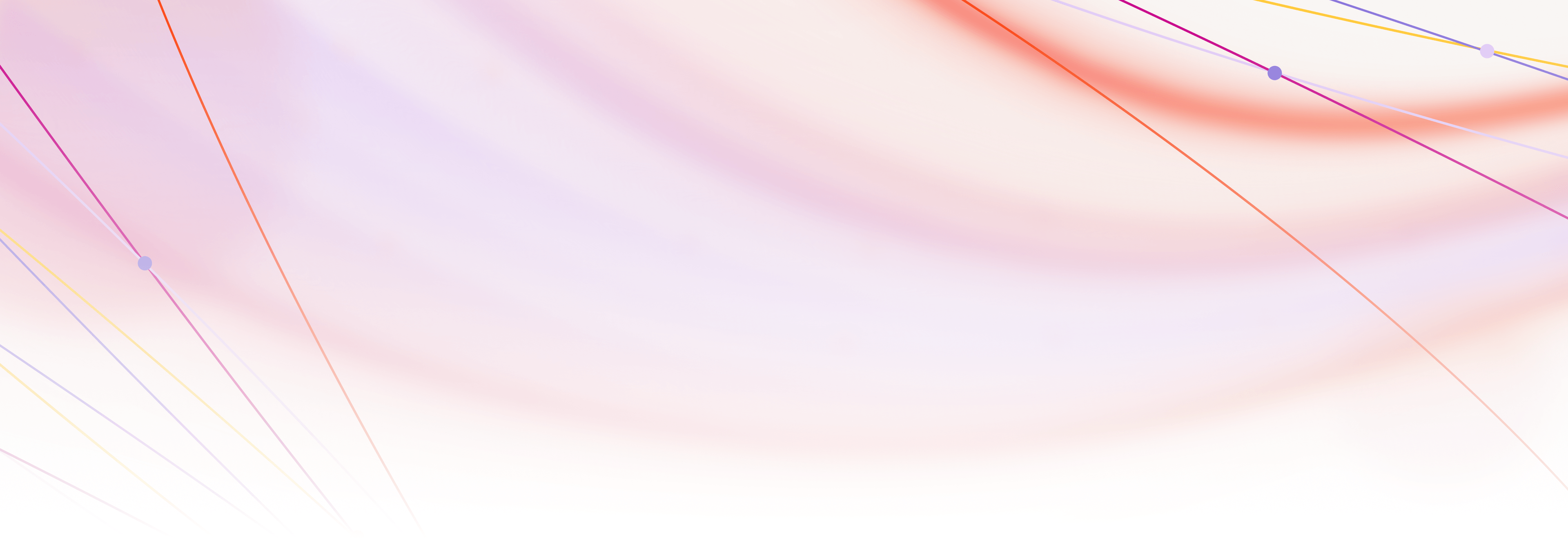 Abstract background with soft pastel curves and thin colorful diagonal lines.